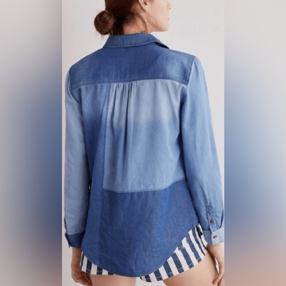 Pilcro denim button down - Picture 3 of 7